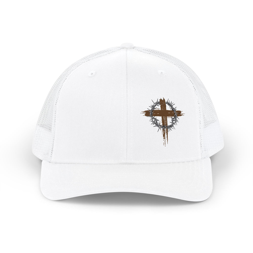 Trucker Cap with Rustic Cross