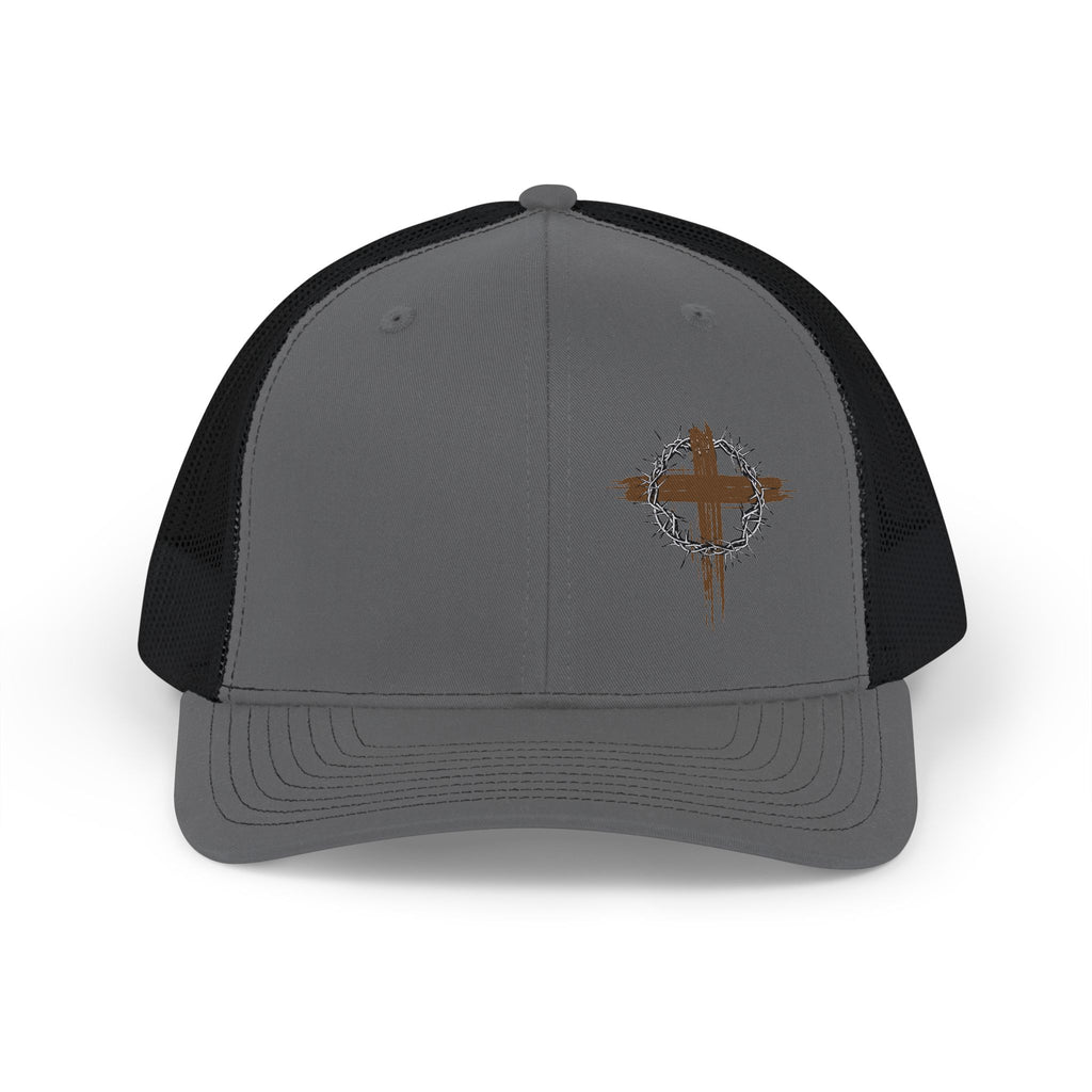 Trucker Cap with Rustic Cross