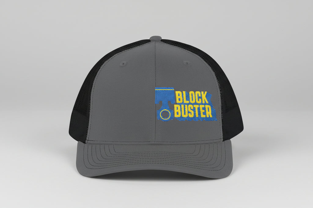 Retro Blockbuster Snapback Trucker Cap, Vintage Hat for Movie Lovers, Adjustable Cap, Fun Gift for Film Buffs, Unique Embroidered Gear