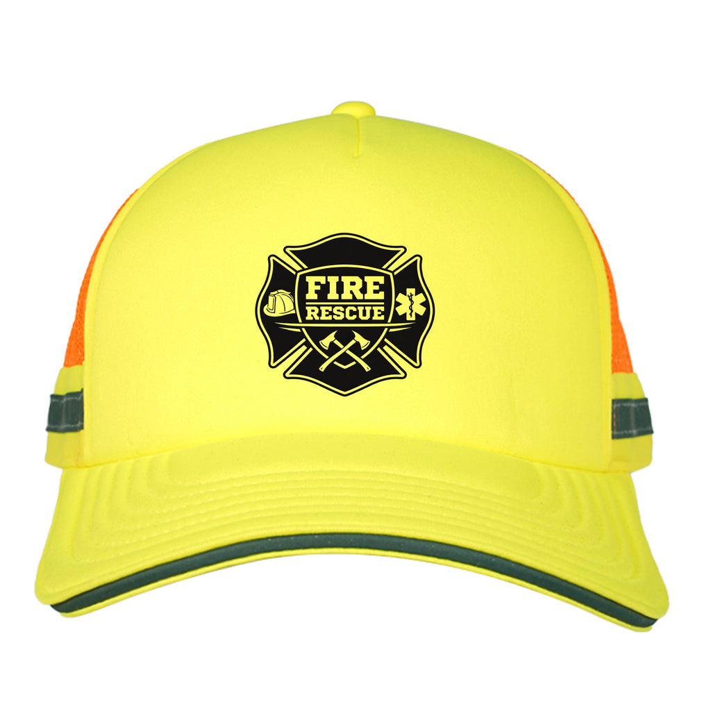NEON YLW/ NE ORG - BA661 - FRONT
