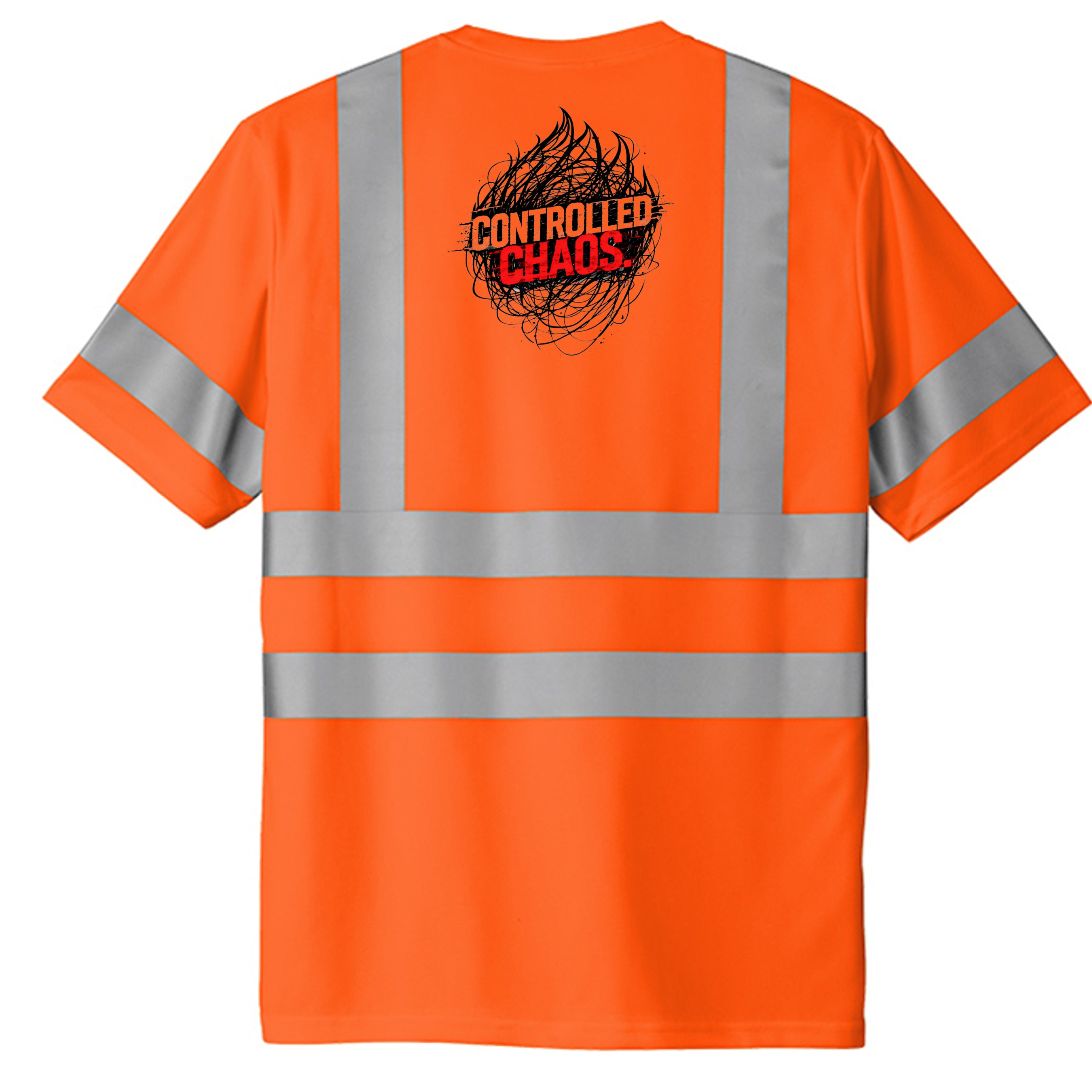 Safety Orange - CS202 - BACK