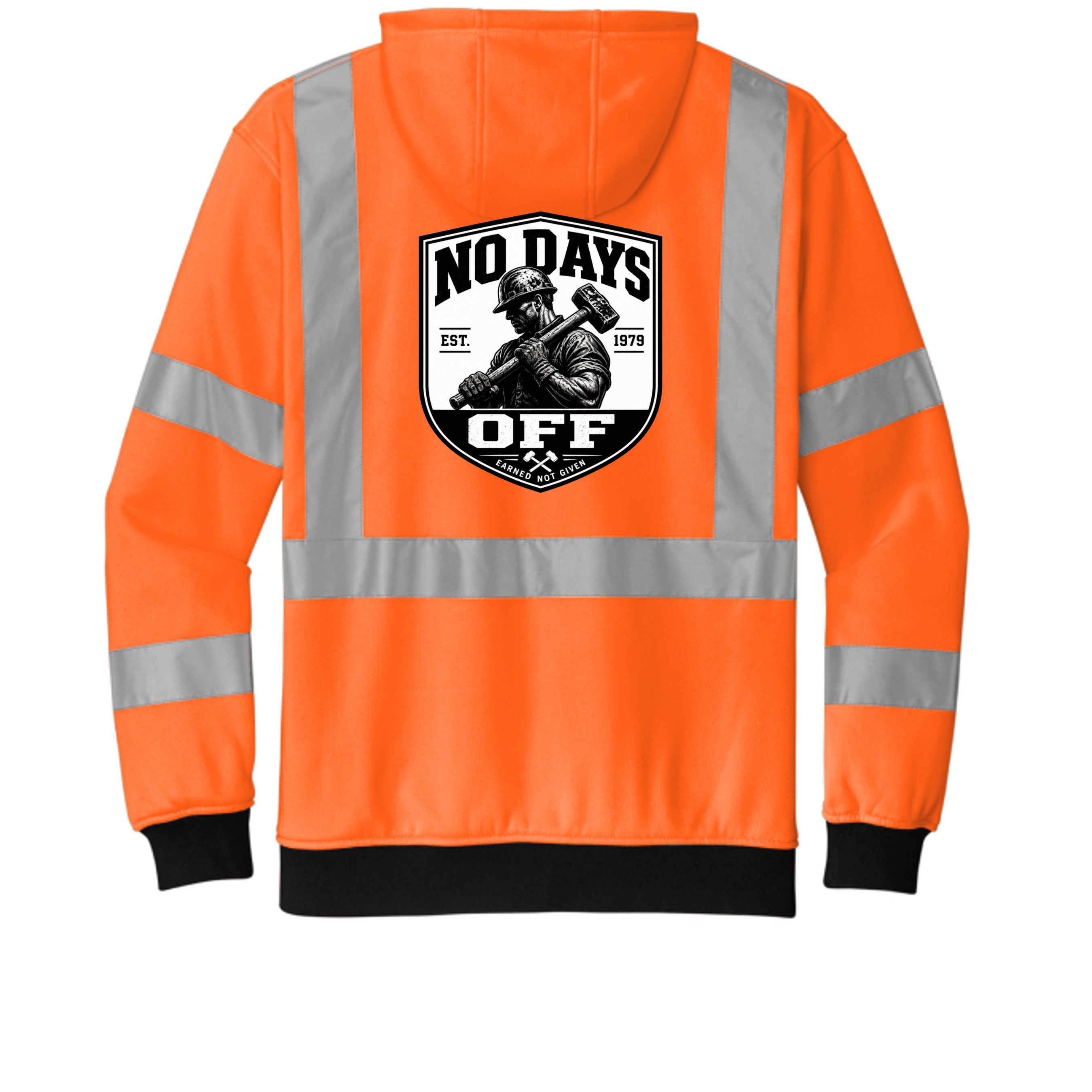 Safety Orange - CSF300 - BACK
