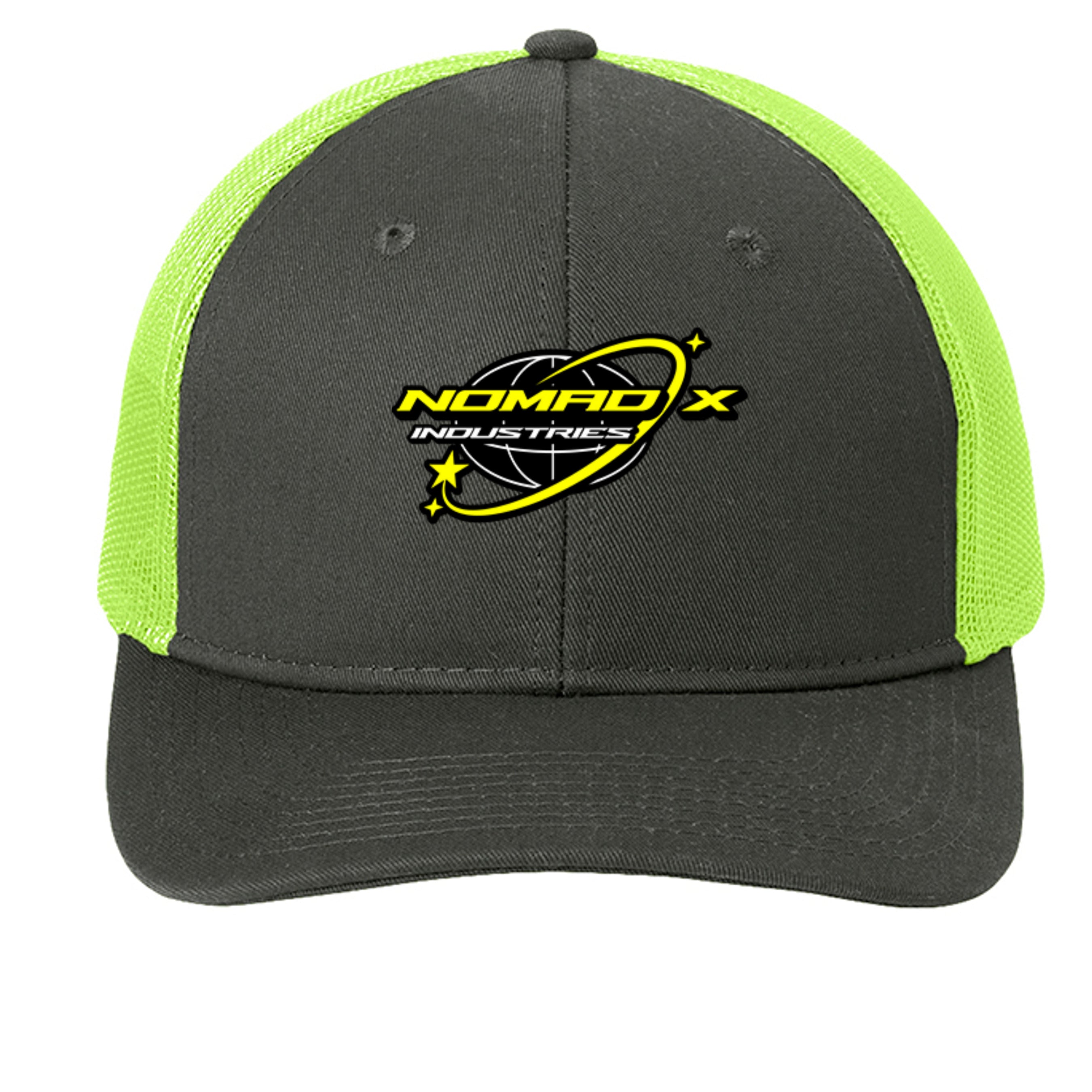 Grey Steel/ Neon Yellow - C402 - FRONT